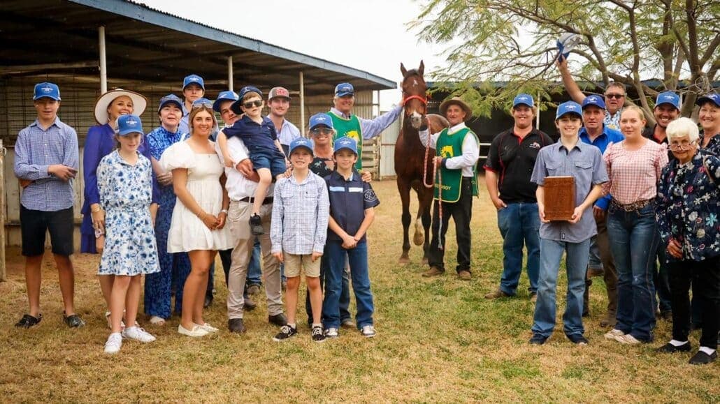 Fab's Cowboy the bush Phar Lap and has captured the attention and hearts of many after his retirement. 159 starts he is an iron horse with 100 placings. Kurrinda Bloodstock offers the opportunity to get involved in racehorse shares at affordable and accessible rates in high quality yearlings, become part of the exciting world of Horse racing today
